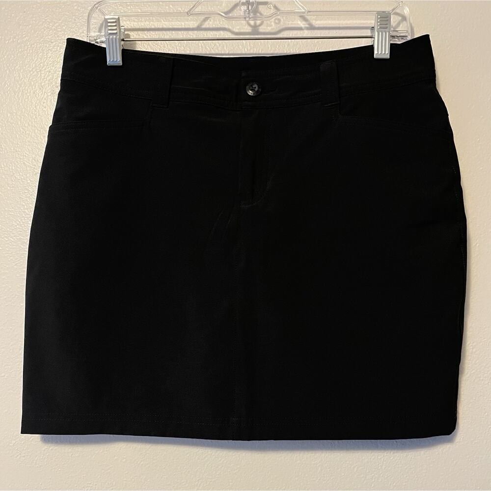 Eddie Bauer Skort Women’s Size 6 Black Stretch Active Outdoor Gorpcore Skirt